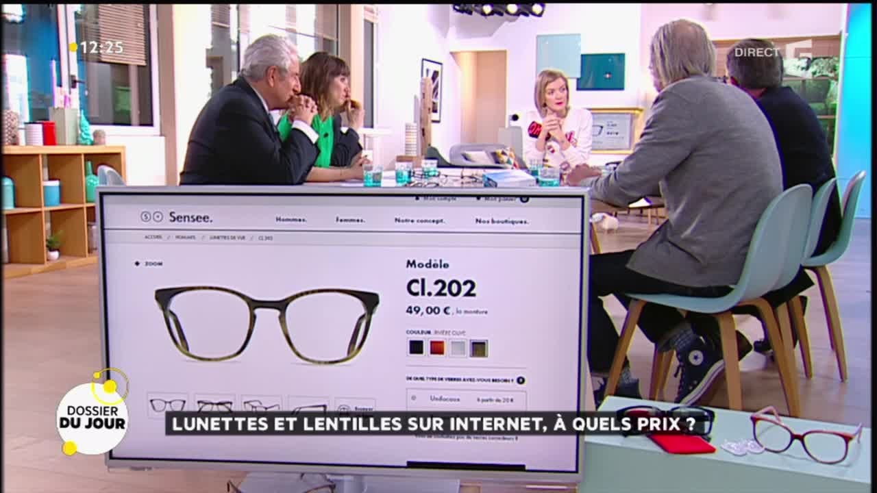 Internet : lunettes et lentilles disponibles, mais à quels prix ?