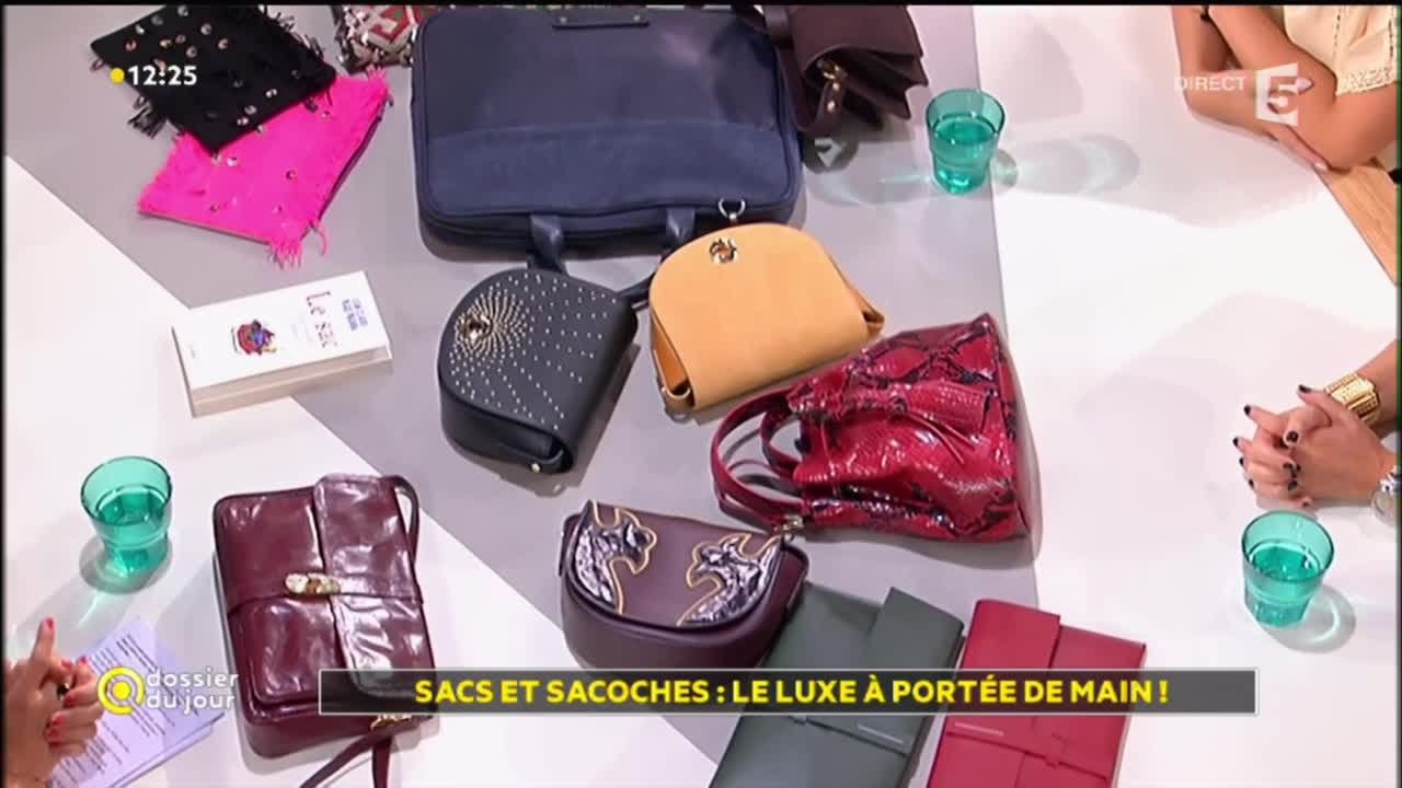 Sacs et sacoches : le luxe à portée de main !