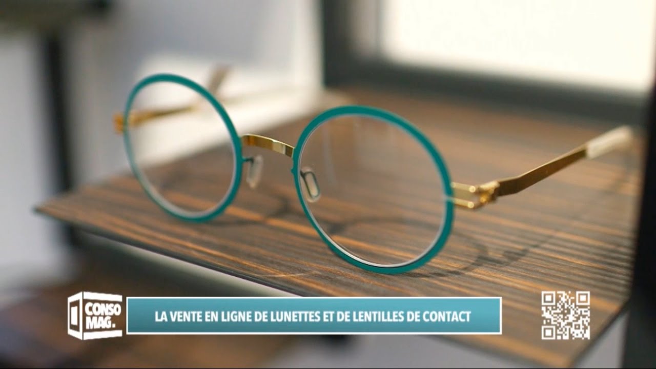 La vente en ligne de lunettes et de lentilles de contact